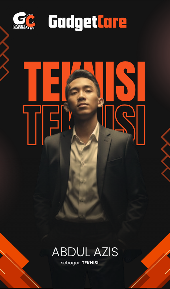 Foto Abdul Azis, teknisi GadgetCare